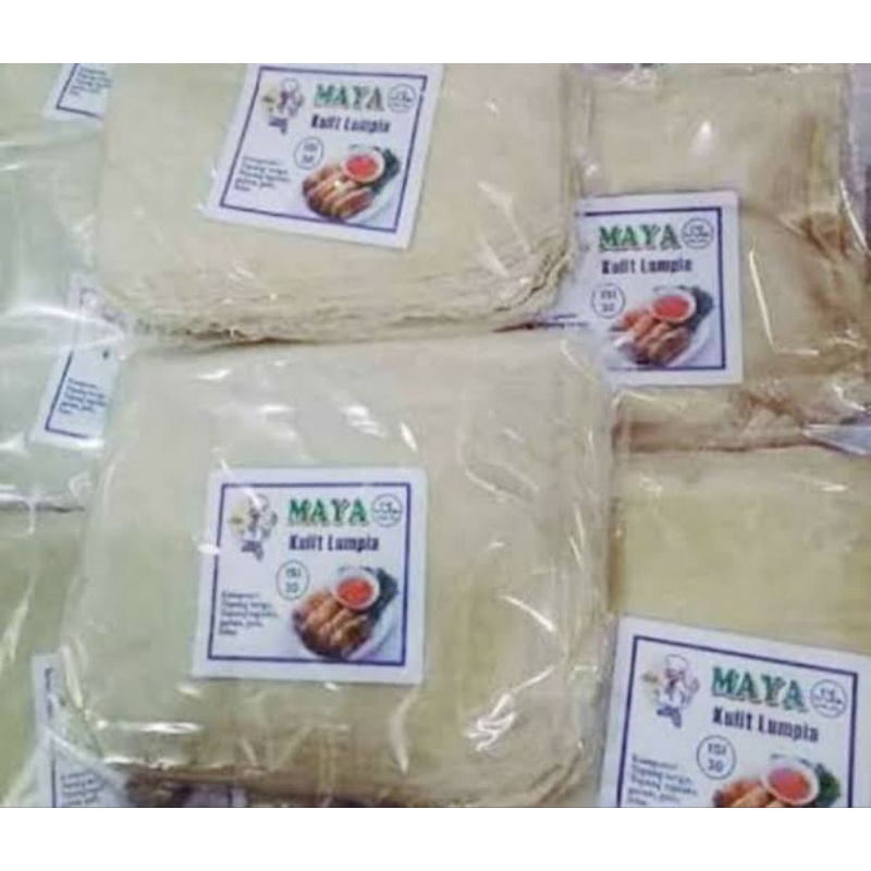 

Maya Kulit Lumpia Petak ( isi 30 ) (Frozen Food)