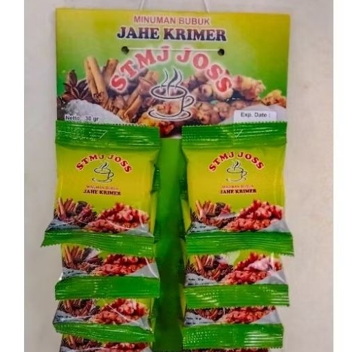 

Stmj Joss / MINUMAN INSTAN BUBUK HALAL ORIGINAL SUSU TELOR MADU JAHE (STMJ) JOSS BERAT 300GR UNTUK PENAMBAH IMUN