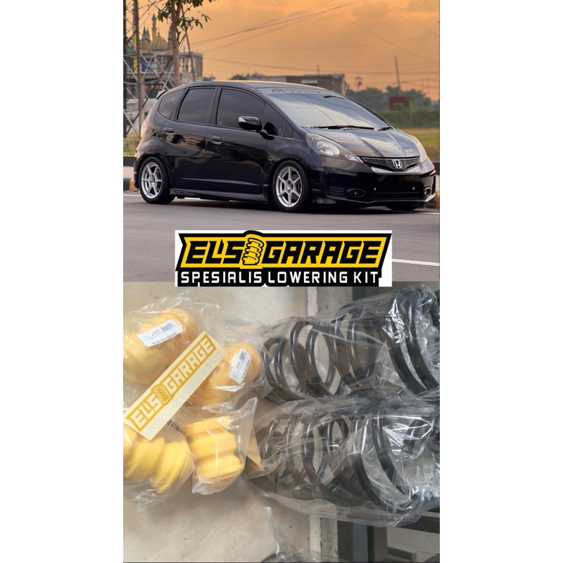 LOWERING KIT PER CUSTOM CEPER MOBIL HONDA JAZZ GE8 2008/2013