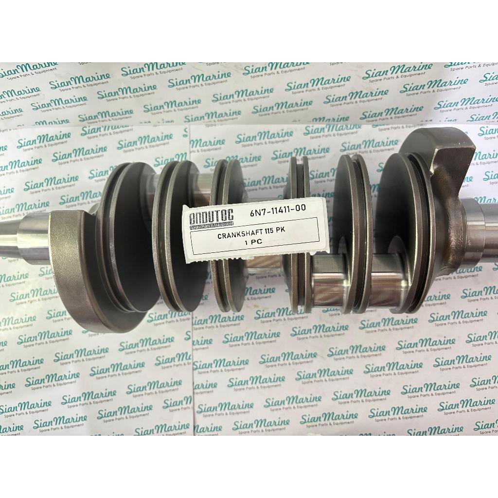 6N7-11411-00 CRANKSHAFT 115PK/SUKU CADANG MESIN TEMPEL/SPAREPART OUTBOARD 115HP