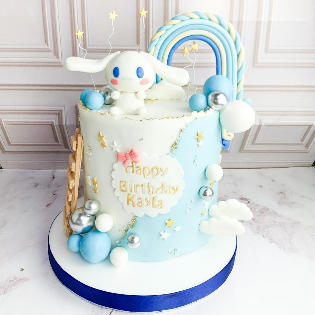 

Kue Ulang tahun/Birthday Cake/Kue Ultah Tema Cinnamoroll/Kue Birthday Jakarta/Cinnamoroll Cake