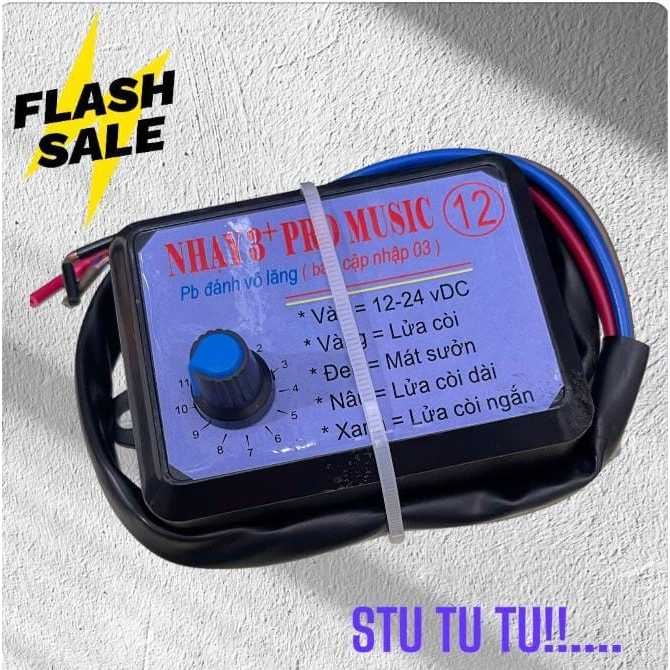 STUTUTU99 Relay Modul Klakson Putus 12 Nada 12/24V