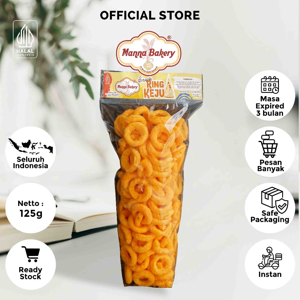 

RING KEJU SNACK CAMILAN RINGAM / RING KEJU SMAG RENYAH ENAK LEZAT GURIH / READY STOK MANNA BAKERY /