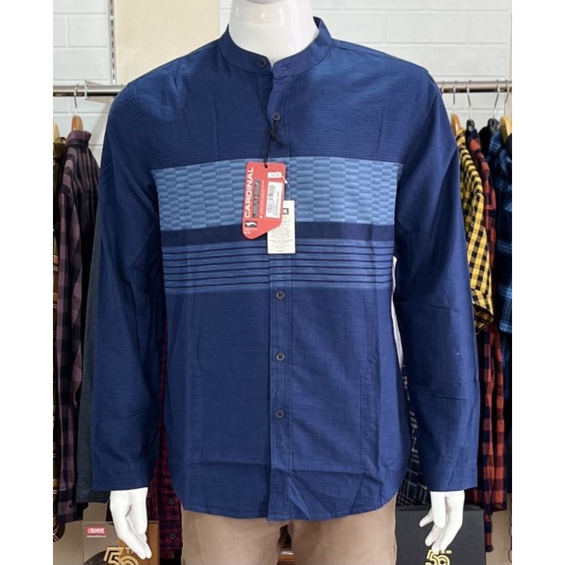 KOKO KEMKO KEMEJA KOKO PRIA CARDINAL JEANS LENGAN PANJANG ORIGINAL