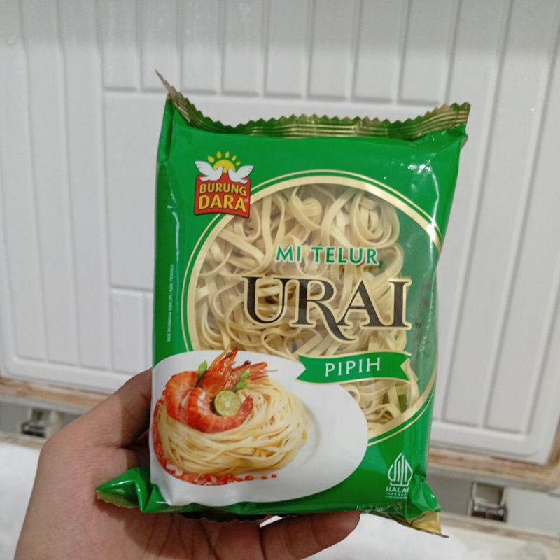 

mi telur urai pipih cap burung dara uk 140gr
