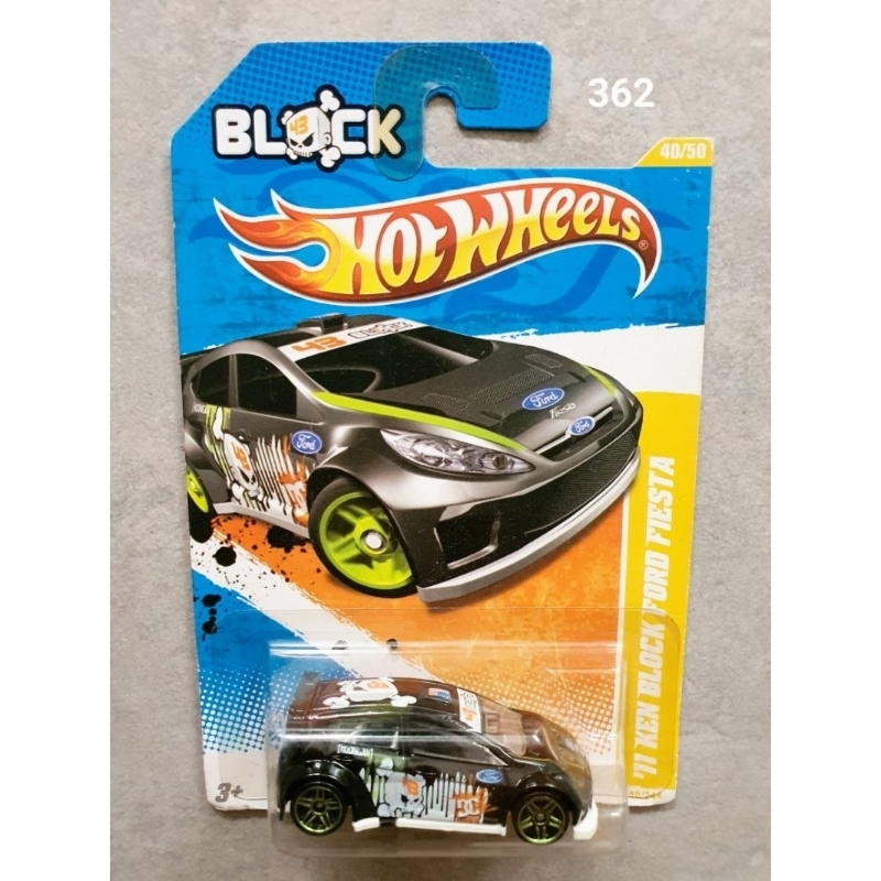 Hotwheels '11 KEN BLOCK FORD FIESTA (black) 362