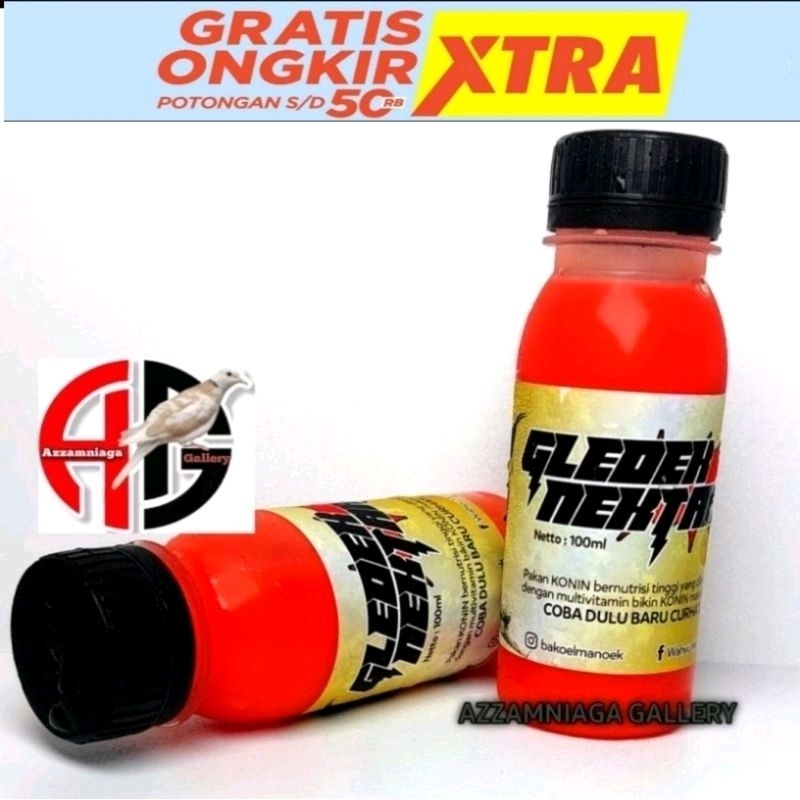 GLEDEK NEKTAR PAKAN KOLIBRI RUDJAK GLEDEK