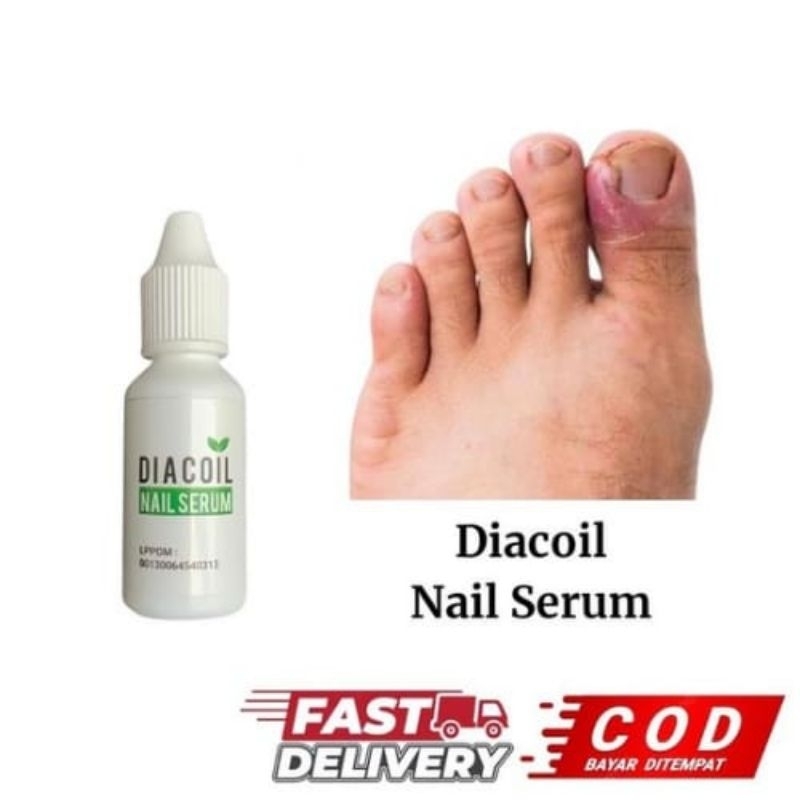 Diacoil Nail Serum Perawatan Kuku Tangan dan Kaki Kering 15 ML