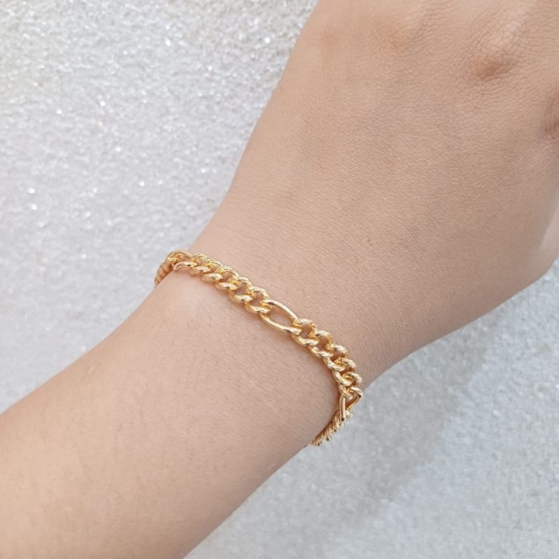 gelang rantai kecil cantik wanita