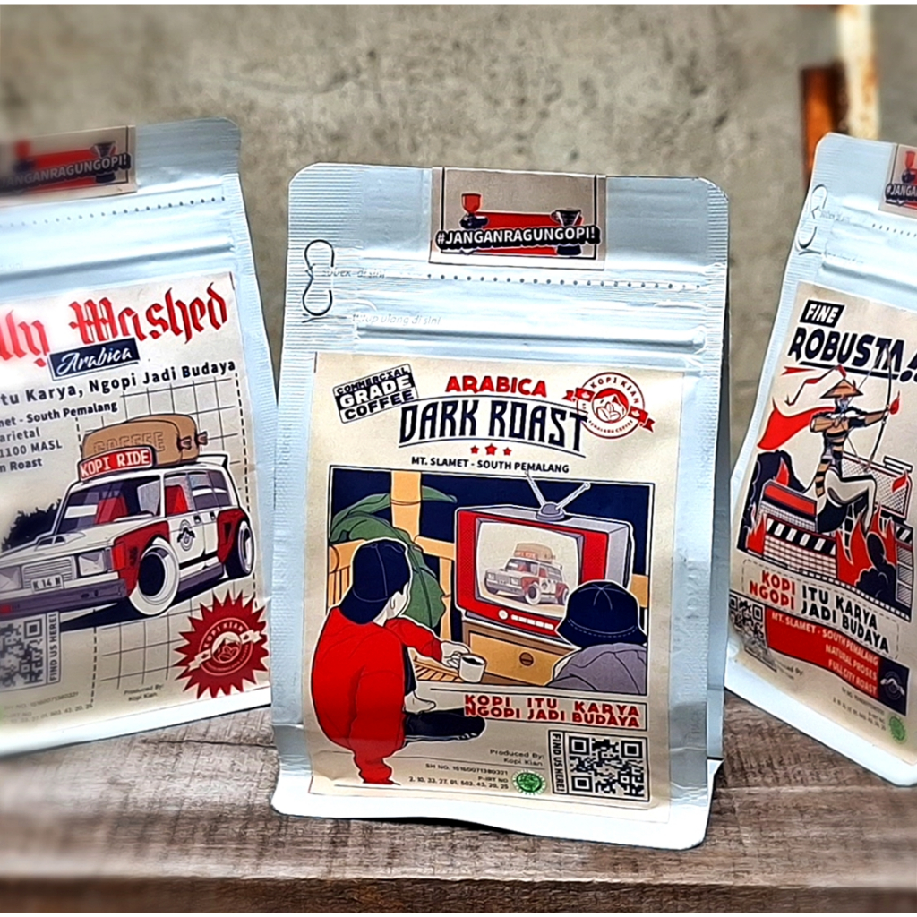 

Kopi Arabica Dark Roast Kopi South Pemalang 100 gram