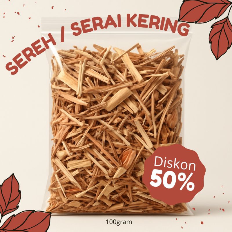 

sereh / serai kering 100gram