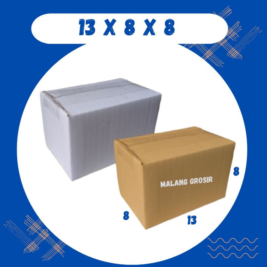 

Box 13x8x8 Kardus Packing Olshop Box A1 Dus Kotak Kemasan Box Aksesoris Souvenir Sparepart Madu Parfum