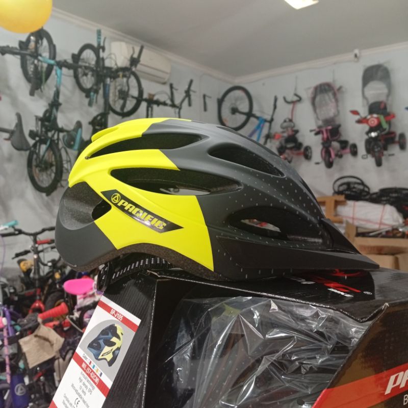 Helm Sepeda Merk Pacific / Helm Pacific Dewasa