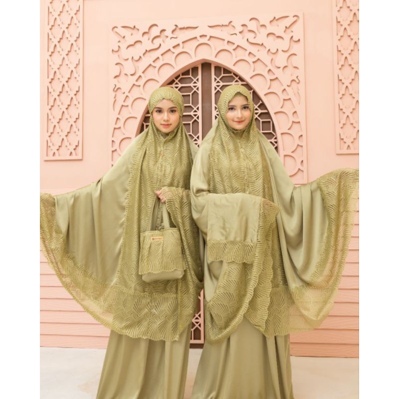MUKENA ARMANI SILK MALAIKA & AISHA by MOSCHA HIJAB