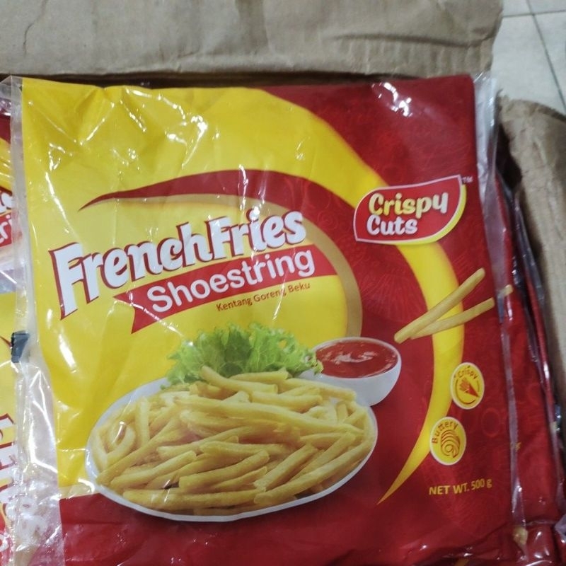 

kentang goreng crispy cut 500gr shoestring