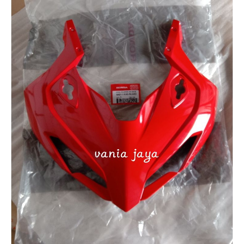 tameng cover depan topeng CBR150 CBR150R K45R merah original