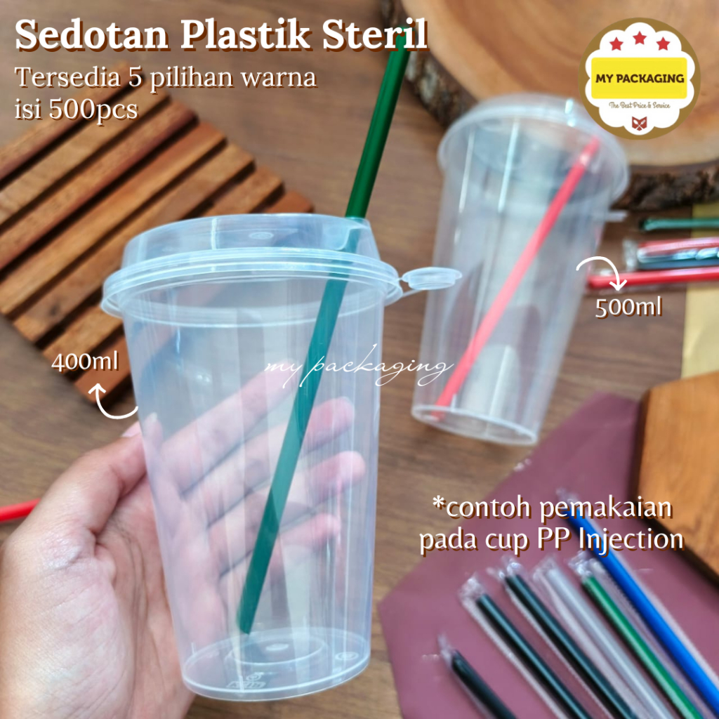 

Ukf5Pc6F4H (Kuliner.Kita) Gelas Boba / Cup Pp Injection 400Ml 14Oz (Cup+Tutup+Stopper) Premium