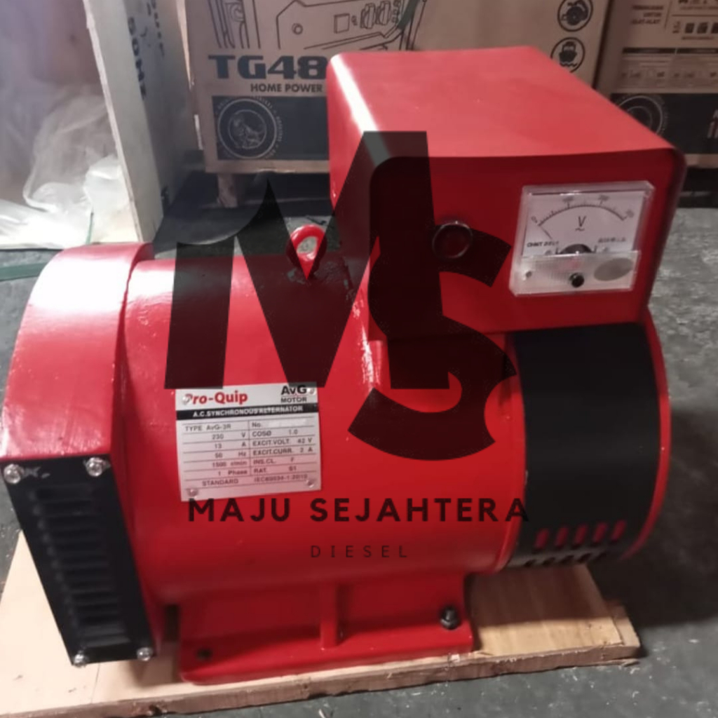Dinamo ST/ STC Alternator AVG 5000 watt ProQuip 1 phase