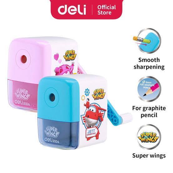 

DELI - PERUNCING MEJA / SERUTAN MEJA / SHAPENER ER10409 SUPER WINGS