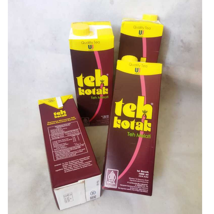 

1 LiterTEH KOTAK kemasan tetrapack