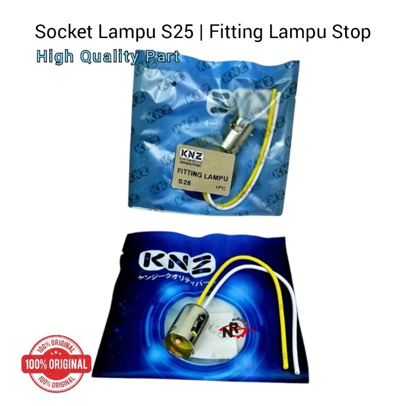 Fiting Lampu Stop S25 Fitting Socket Cop Lampu Rem Belakang S25 S 25 Fiting Lampu Sein Lampu Senja K