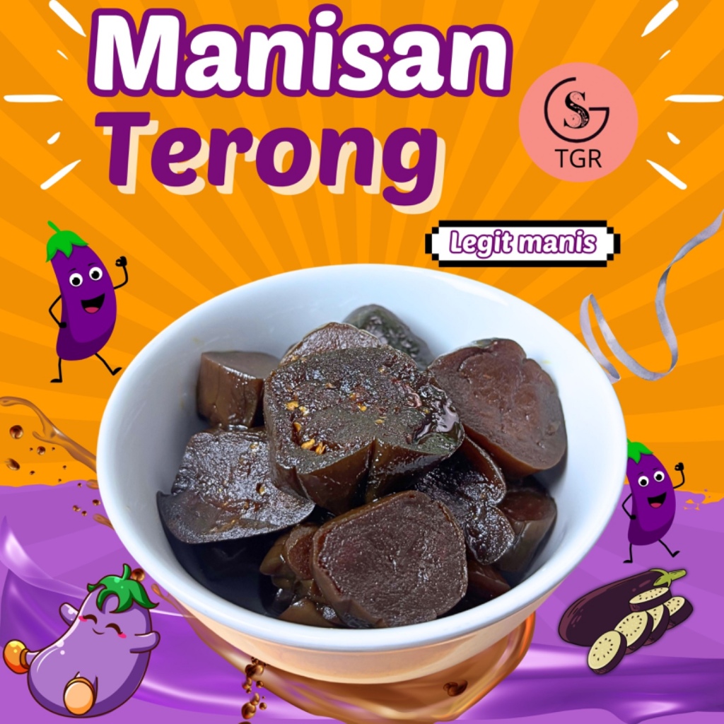 

MANISAN TERONG 1 CUP LEGIT MANIS ASEM MAKANAN FROZEN LEZAT