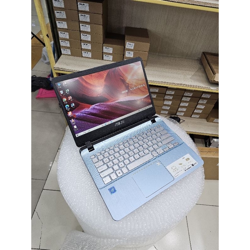 Laptop Asus A407M intel Celeron N4000 RAM 4GB SSD 128GB Kondisi Second pilihan terbaik