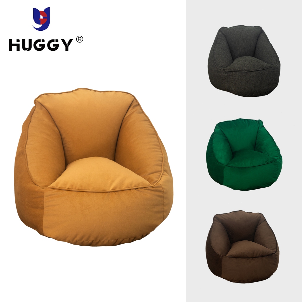 HUGGY Sofa pinterest/sofa nordic/bean bag/sofa lantai /sofa lesehan/sofa 1 seater/sofa kecil/sofa ka