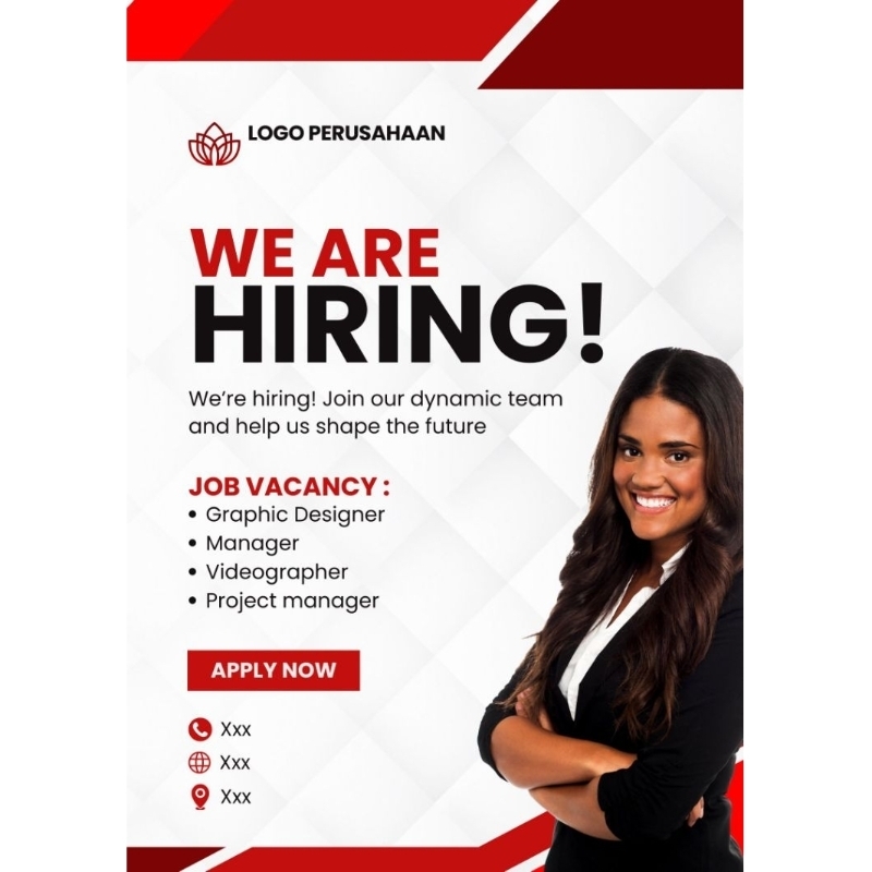Poster lowongan kerja