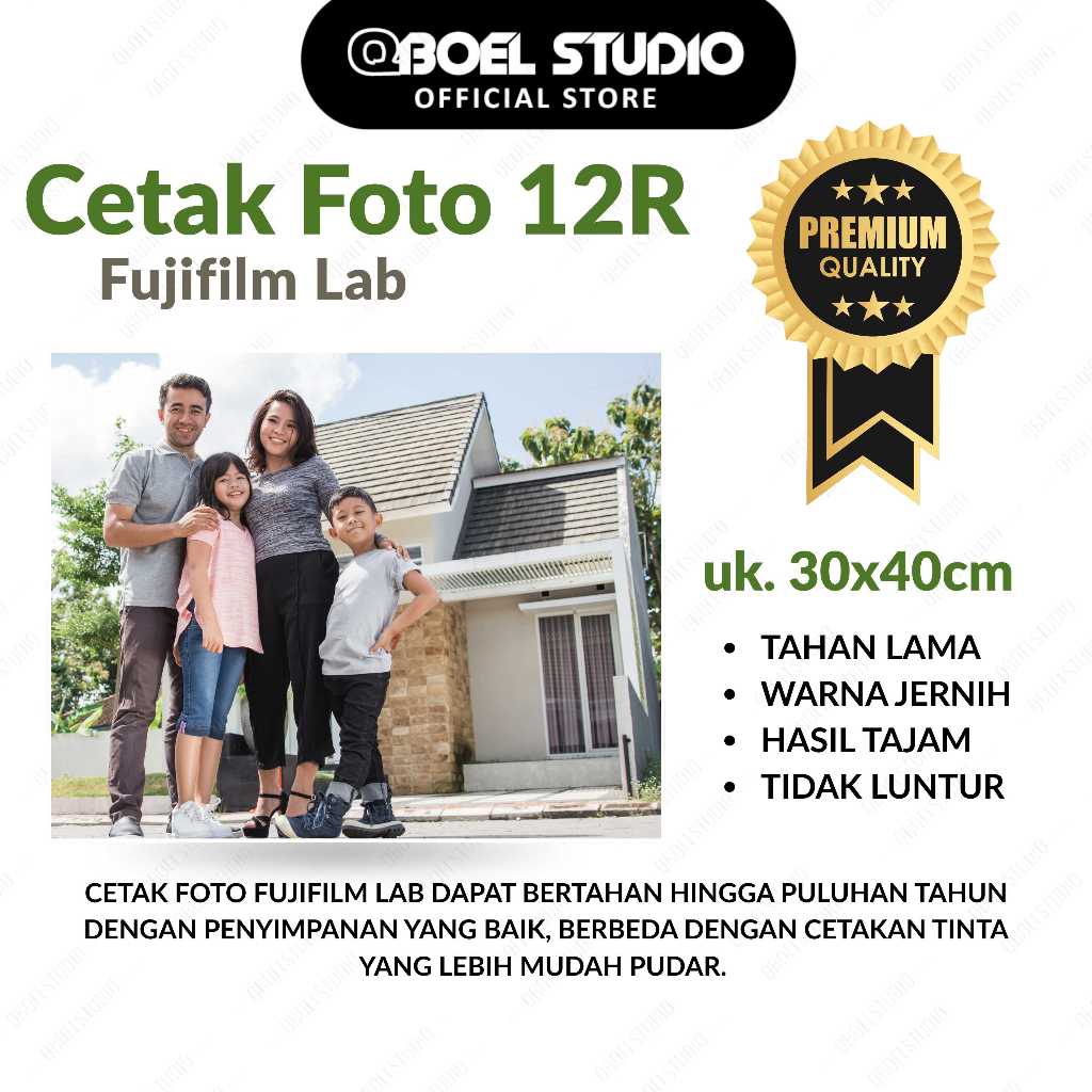 CETAK FOTO 12R FUJIFILM