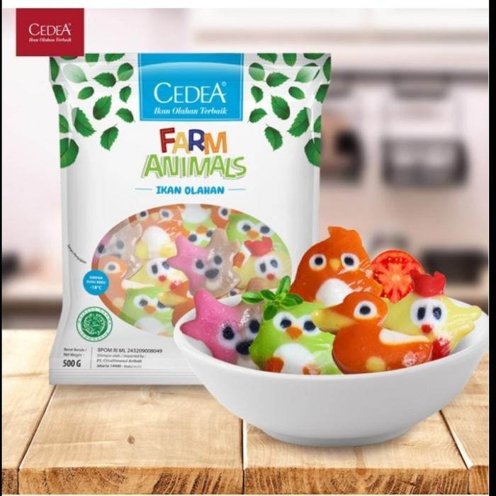 

CEDEA Farm Animal 500 Gram - Olahan Bentuk Kartun