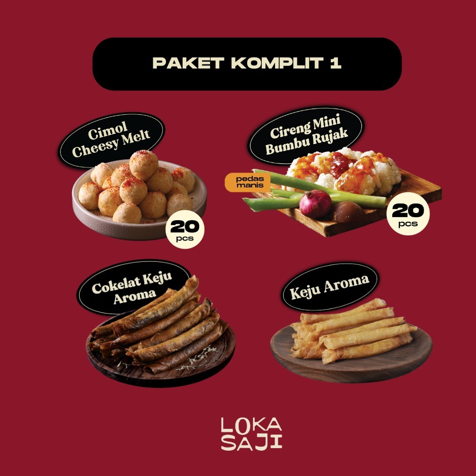 

LOKASAJI - Paket Komplit 1