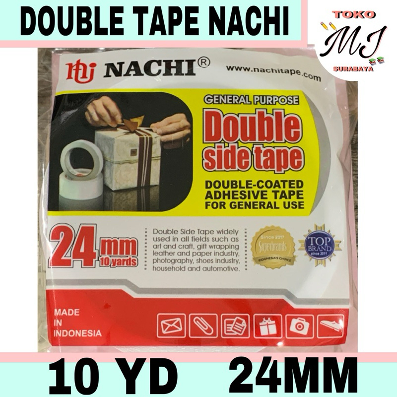 

DOUBLE TAPE NACHI 24MM READY STOCK SURABAYA