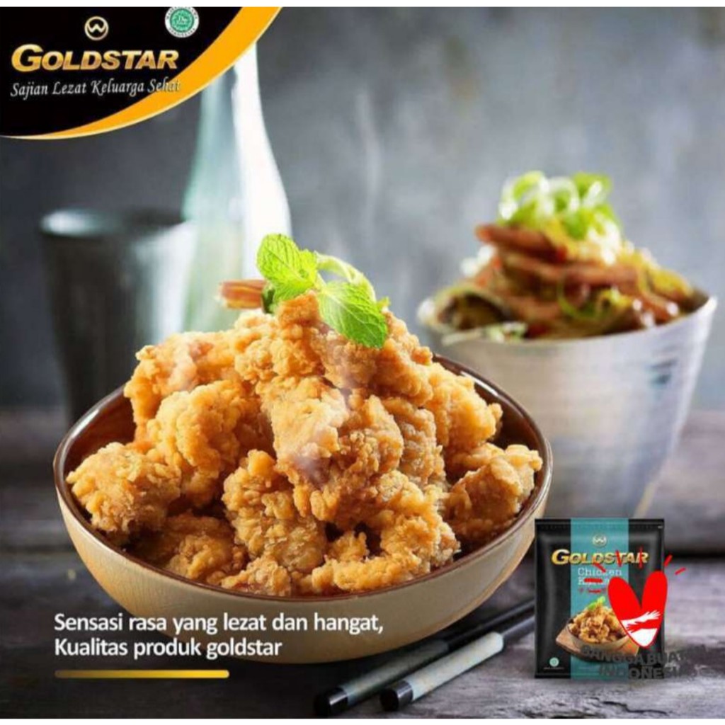 

Goldstar Chicken Pok Pok Chicken Karage / Ayam Pok Pok Ayam Karage 500gr