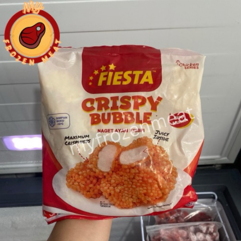 

Fiesta crispy bubble nugget 400 gram