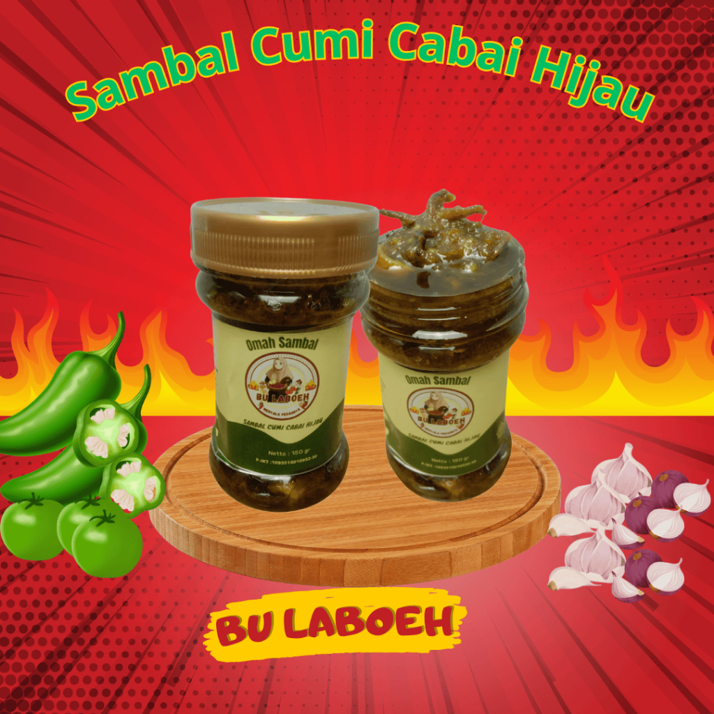 

Cumi Cabai Hijau Bu Laboeh Bikin Nagih