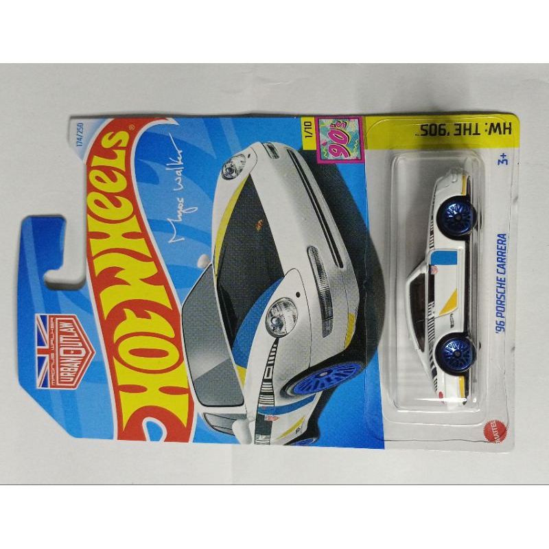 HOTWHEELS 96 PORSCHE CARRERA