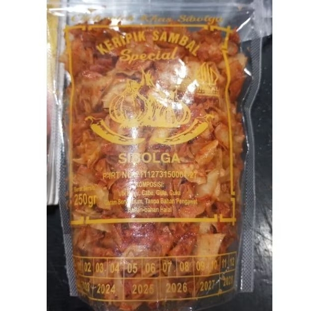 

keripik asli dari sibolga yg renyah 1bks 250g