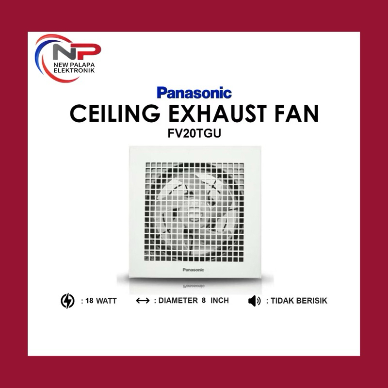 EXHAUST FAN PANASONIC 8FV-20TGU3