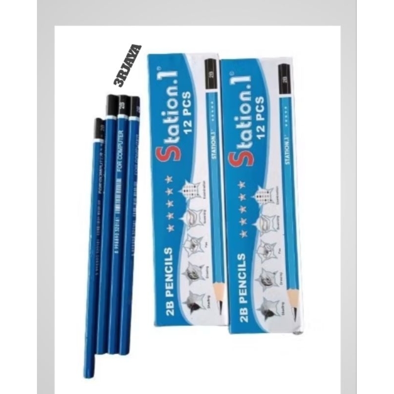 

Pencil 2b station.1/pensil sekolah murah