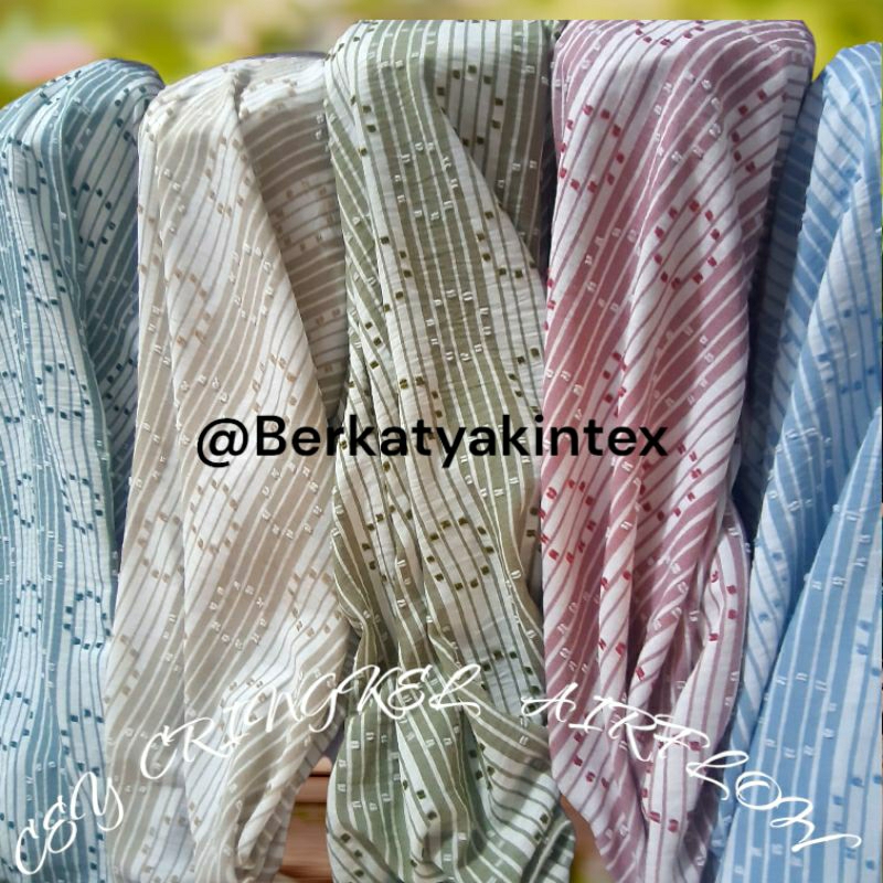 KAIN CEY CRINGKEL AIRFLOW RUBIAH MOTIF SALUR PREMIUM - KAIN KRINGKEL RUBIAH MOTIF SALUR - KAIN RUBIA
