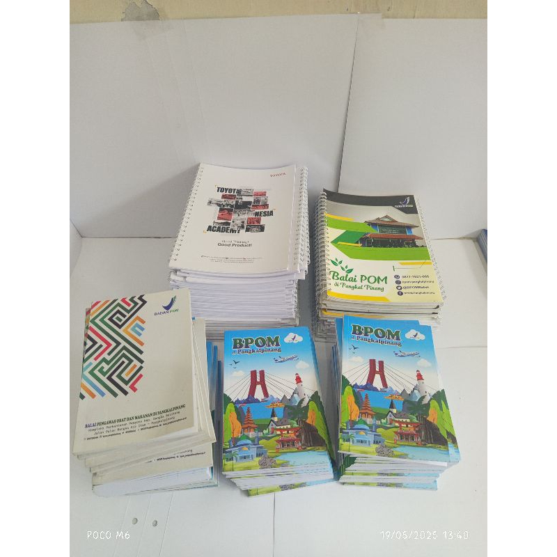 

Cetak bloknote note book A5 blognote buku catatan custom design cover