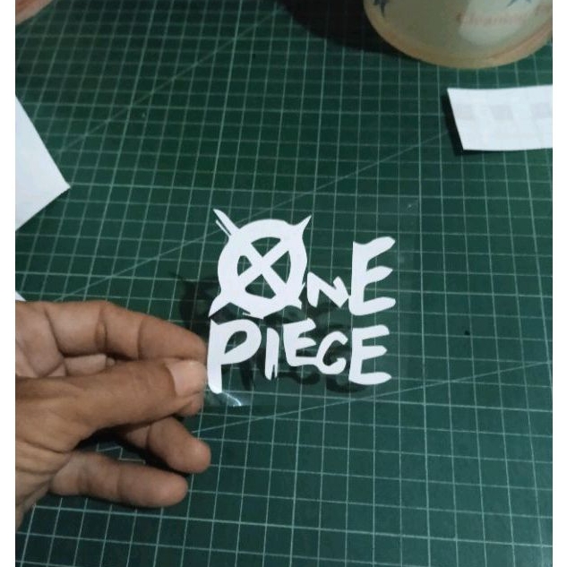 STIKER ONE PIECE V.1 | STICKER CUTTING MOBIL MOTOR HELM LAPTOP