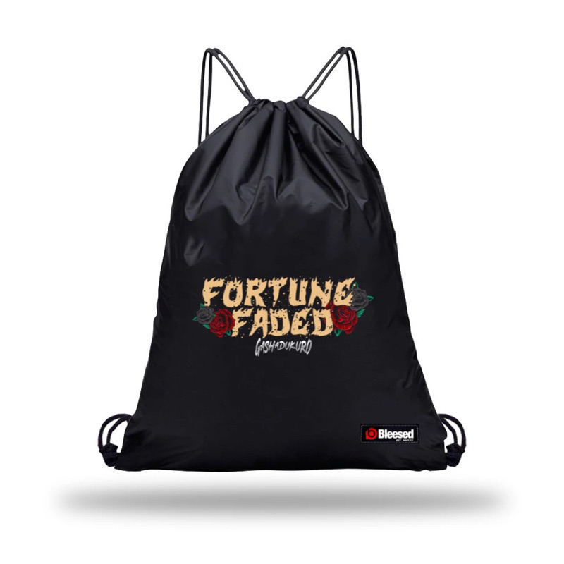 Bleesed X Tas Serut Mini 35cm X 30cm Pria Wanita Unisex Multipungsi