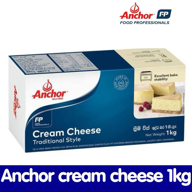 

Anchor Cream Cheese 1kg