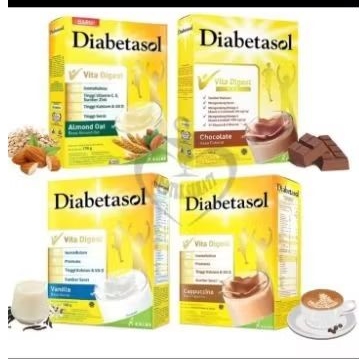 

PROMO... diabetasol 170gr, 570gr, 950gr .rasa vanilla , coklat, almond oat, cappucino