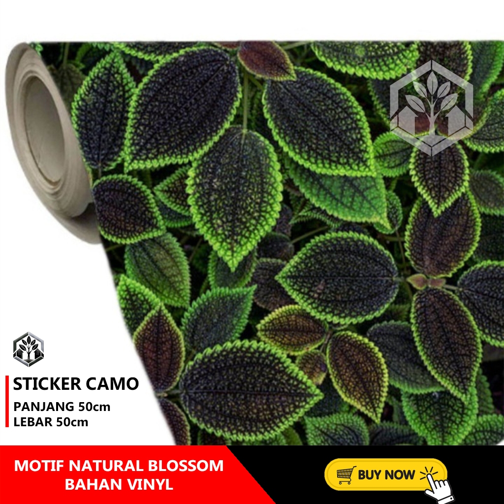 

STICKER CAMO BAHAN VINYL MOTIF NATURAL BLOSSOM
