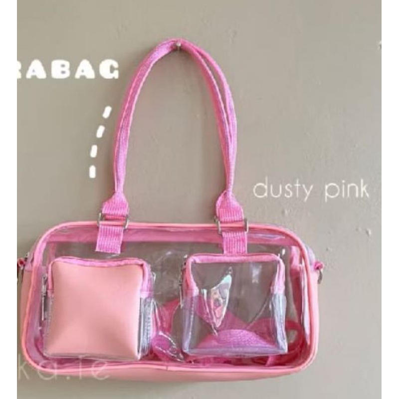 Tas slimbag SARABAG Tas konser pvc transparant