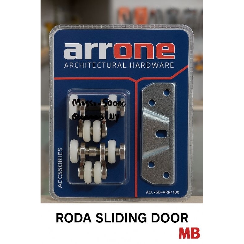 ARRONE RODA / ROLLER PINTU UNTUK SLIDING DOOR / PINTU GESER