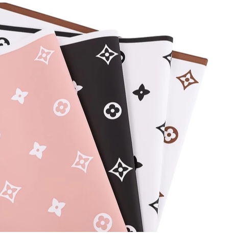 

[5 LEMBAR] Wrapping Paper Branded ELVI Cellophane Kertas Kado / Kertas Buket Bunga